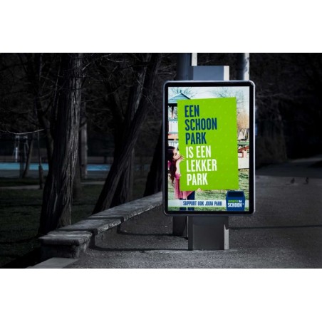 Lichtbakposter